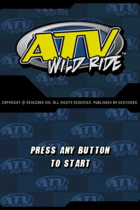 ATV Wild Ride (USA) screen shot title